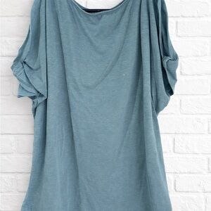 Teal Women's Short Sleeve Top